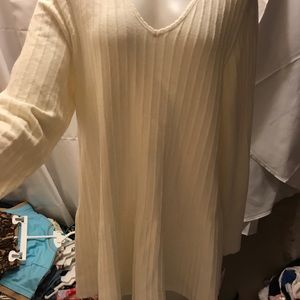 NWT sz 2x cream color sweater